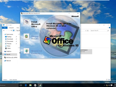 Office 95Win10ϵy(tng)\(yn)