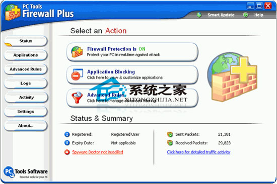  PC Tools Firewall Plus(ƾW(wng)j(lu)) V5.0.0.38 Z԰b