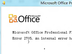 Windows8ϵy(tng)Officebʧ(bo)e(cu)2705̎