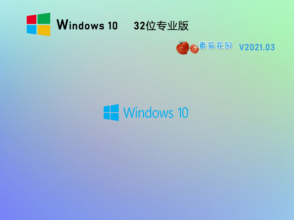 ѻ@ Windows10 32λ (zhun)I(y)R V2021.03