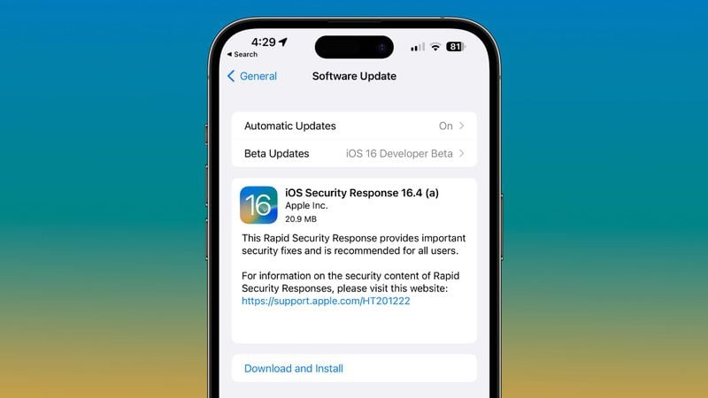 O iOS 16.4 Beta 3 µĿٰȫ푑(yng)݆}һЩ(yng)óܕ(hu)P(gun)]